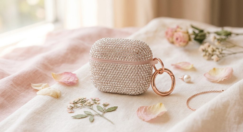 Crystal Earbud Case