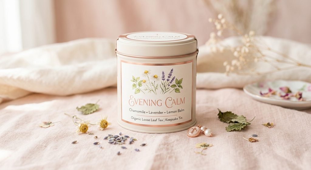 Evening Calm Tea Tin