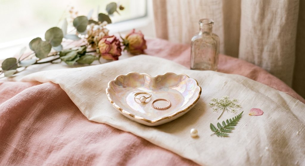 Iridescent Trinket Dish