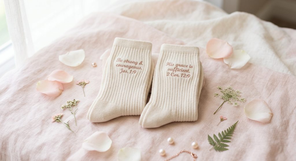 Scripture Crew Socks