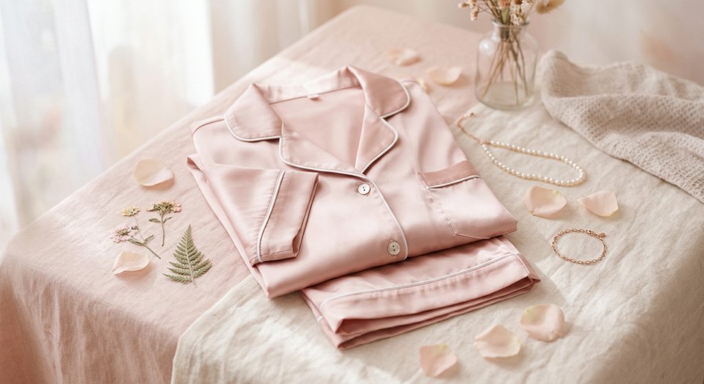 Silk-Touch Pajama Set