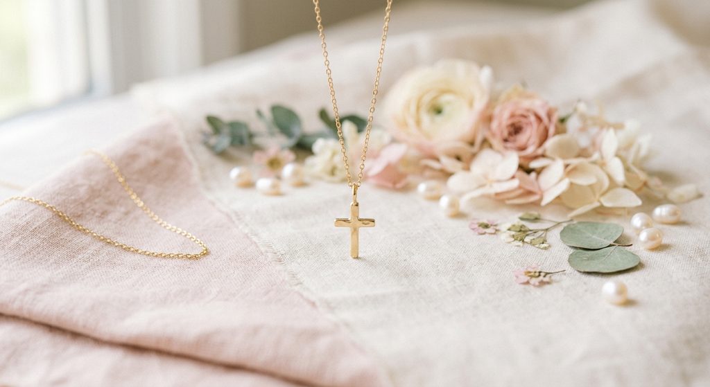 Tiny Cross Necklace
